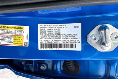 2026 Acura Integra A-Spec Package