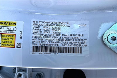 2026 Acura Integra A-Spec Tech Package