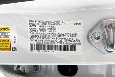 2026 Acura Integra A-Spec Tech Package