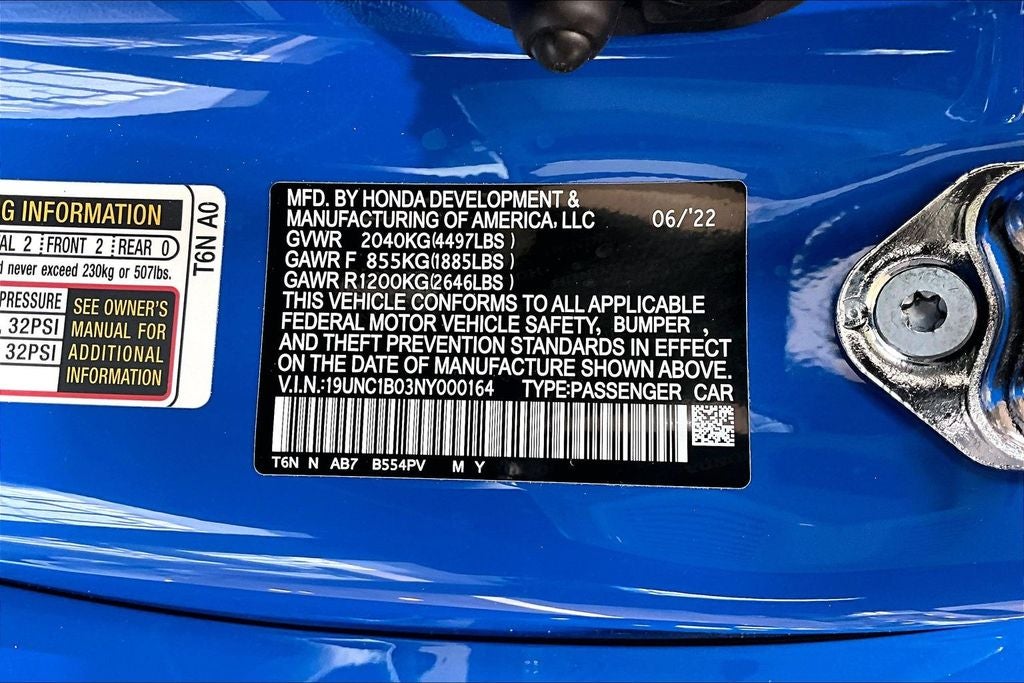 2022 Acura NSX Type S SH-AWD