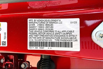 2023 Acura TLX Technology Package