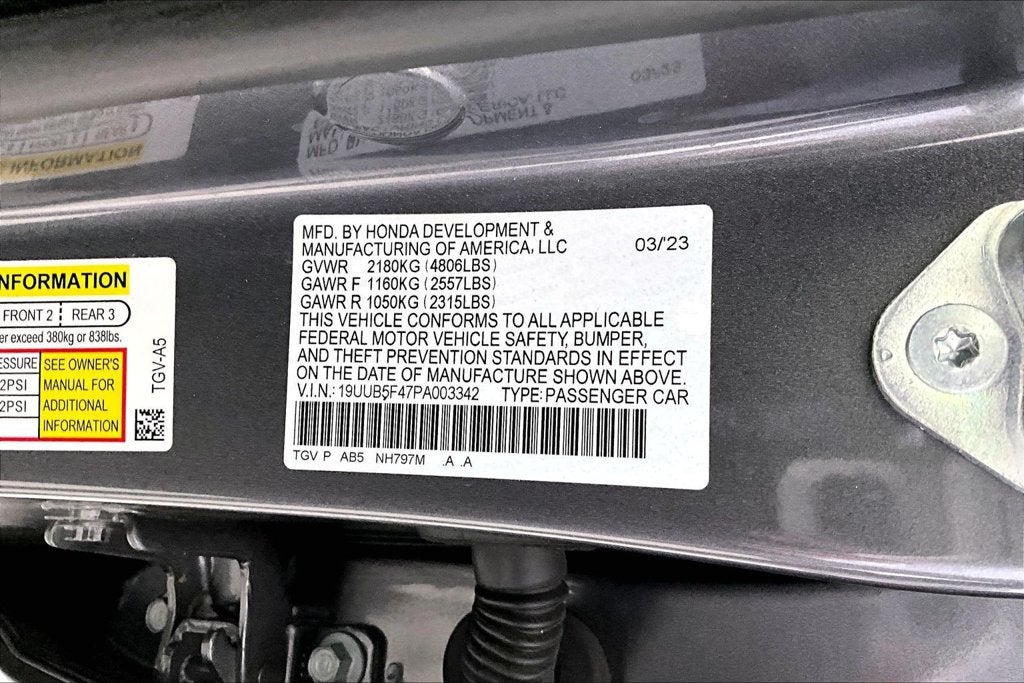2023 Acura TLX Technology Package