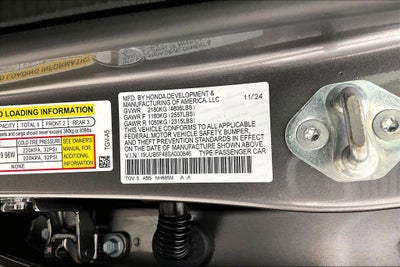 2025 Acura TLX Technology Package