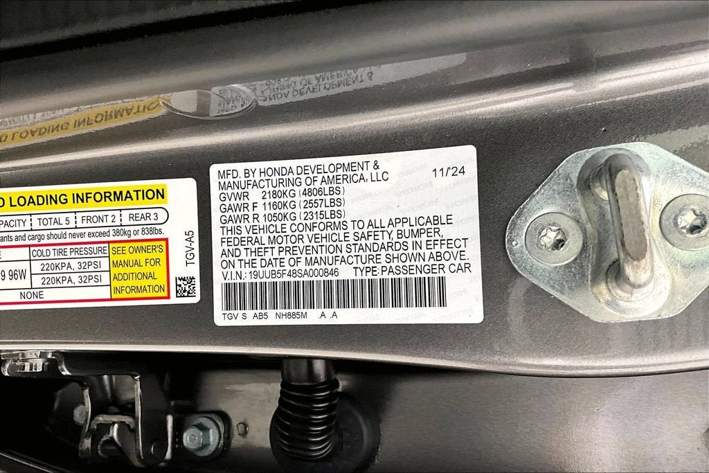 2025 Acura TLX Technology Package