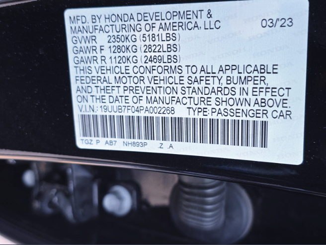 2023 Acura TLX Type S SH-AWD