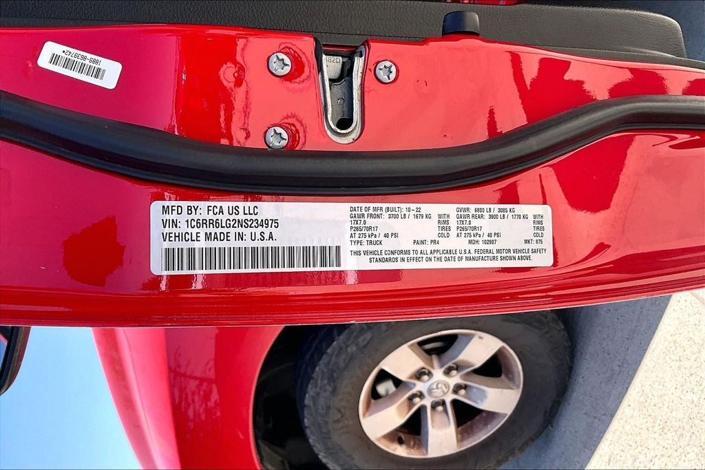 2022 RAM 1500 Classic SLT