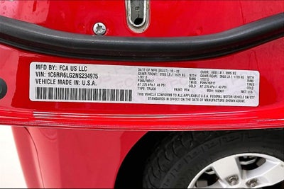 2022 RAM 1500 Classic SLT