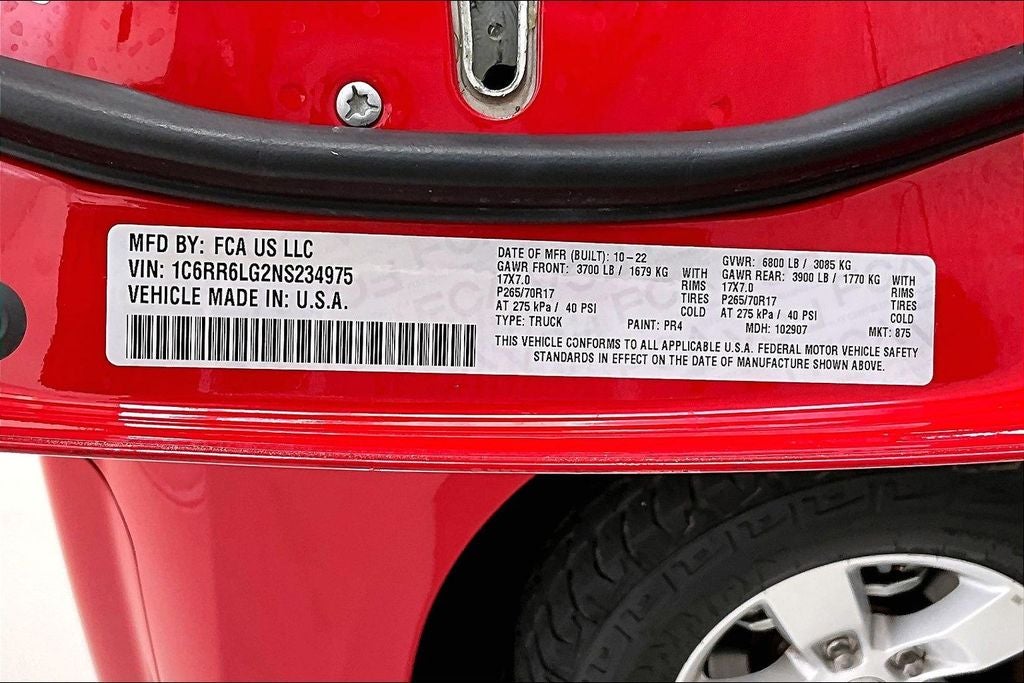 2022 RAM 1500 Classic SLT