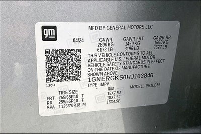 2024 Chevrolet Traverse LT 1LT