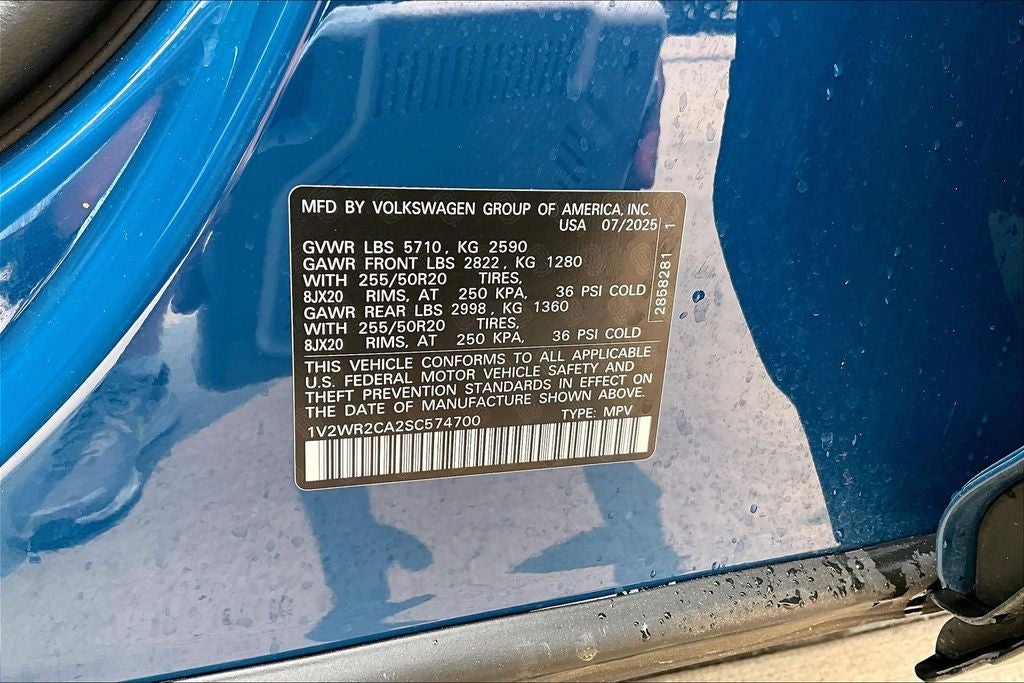 2025 Volkswagen Atlas 2.0T SE w/Technology