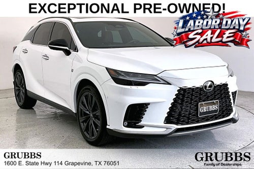 2024 Lexus RX 350 F Sport Handling