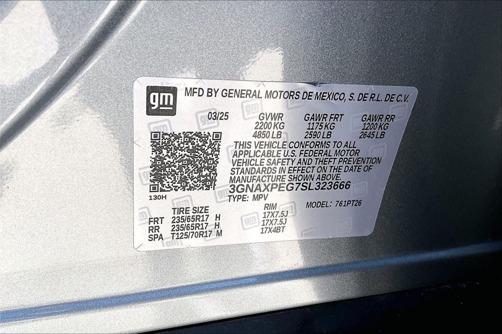 2025 Chevrolet Equinox LT