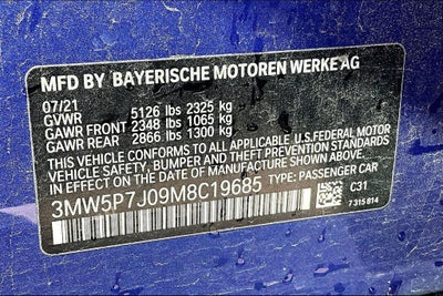 2021 BMW 3 Series 330e iPerformance