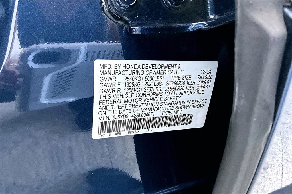 2025 Acura MDX Technology Package