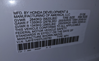 2026 Acura MDX A-Spec SH-AWD