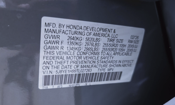 2026 Acura MDX A-Spec Advance Package SH-AWD
