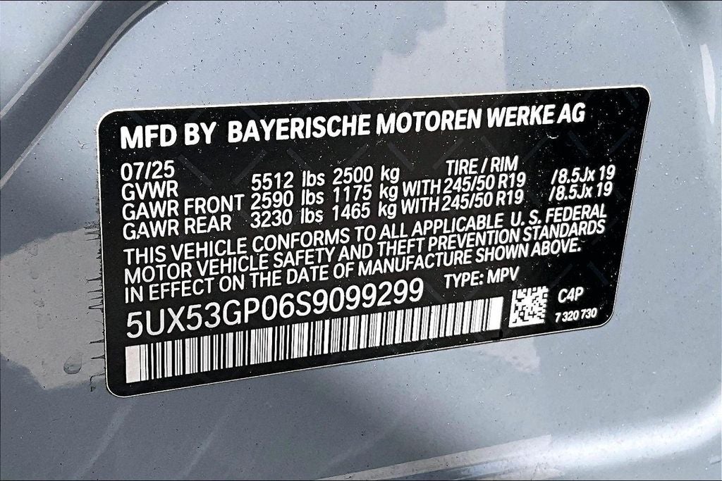 2025 BMW X3 30 xDrive M Sport