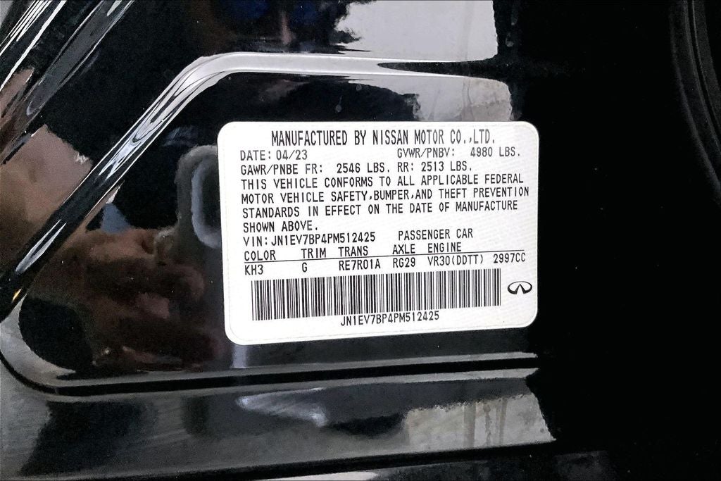 2023 INFINITI Q50 LUXE