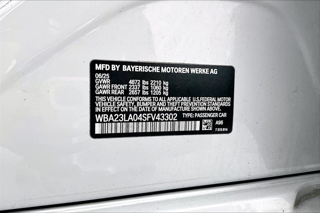 2025 BMW 3 Series 330i xDrive xDrive