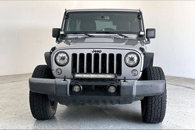 2018 Jeep Wrangler JK Unlimited Sahara 4WD