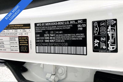 2023 Mercedes-Benz EQS 580 4MATIC®