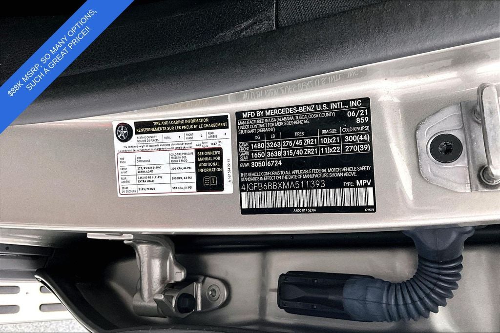 2021 Mercedes-Benz GLE GLE 53 AMG® 4MATIC®