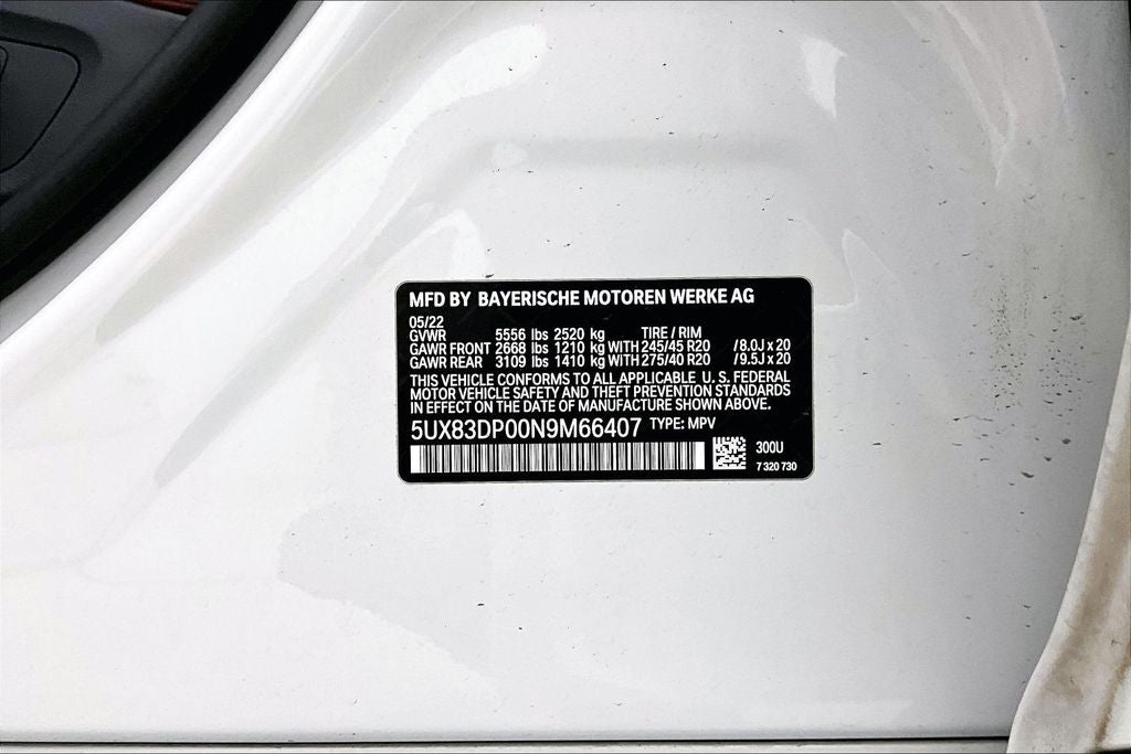 2022 BMW X3 M40i