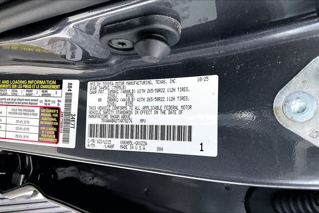 2026 Toyota Sequoia Capstone