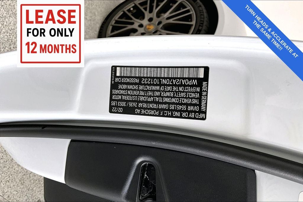 2022 Porsche Panamera Platinum Edition