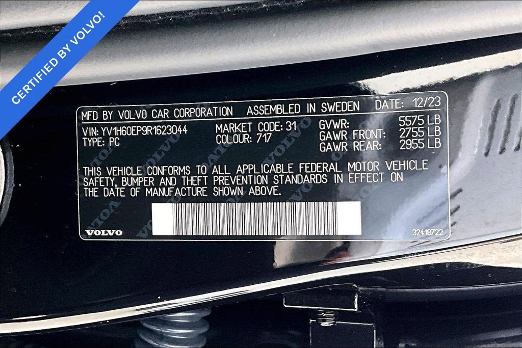 2024 Volvo V60 Recharge Plug-In Hybrid T8 Polestar