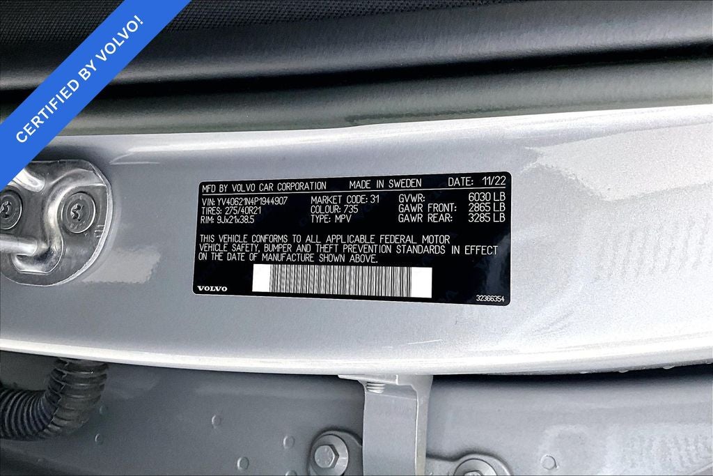 2023 Volvo XC90 B6 Plus 6-Seater