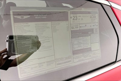 2026 Genesis GV70 2.5T SELECT