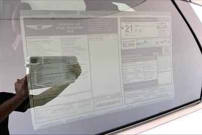 2026 Genesis GV70 3.5T SPORT ADVANCED