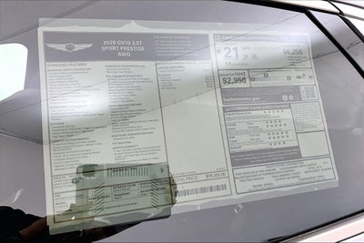 2026 Genesis GV70 3.5T Sport Prestige