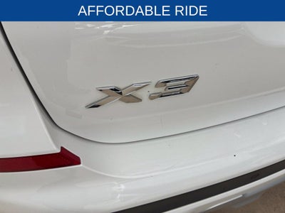 2019 BMW X3 sDrive30i