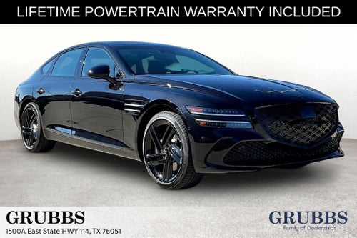2027 Genesis G80 3.5T PRESTIGE BLACK