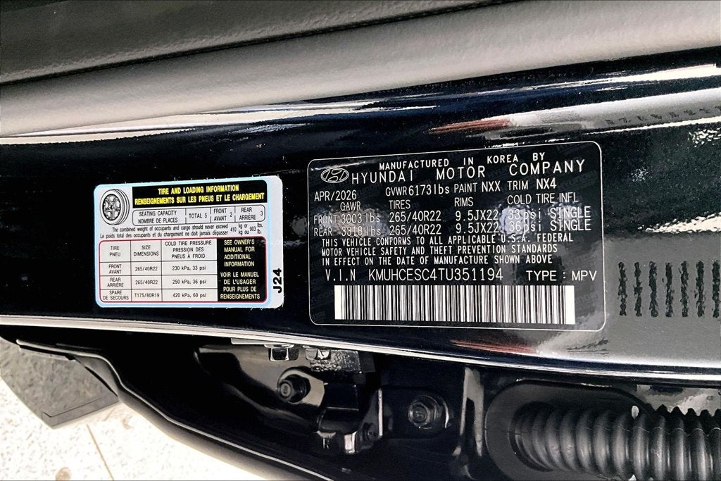 2026 Genesis GV80 2.5T PRESTIGE BLACK