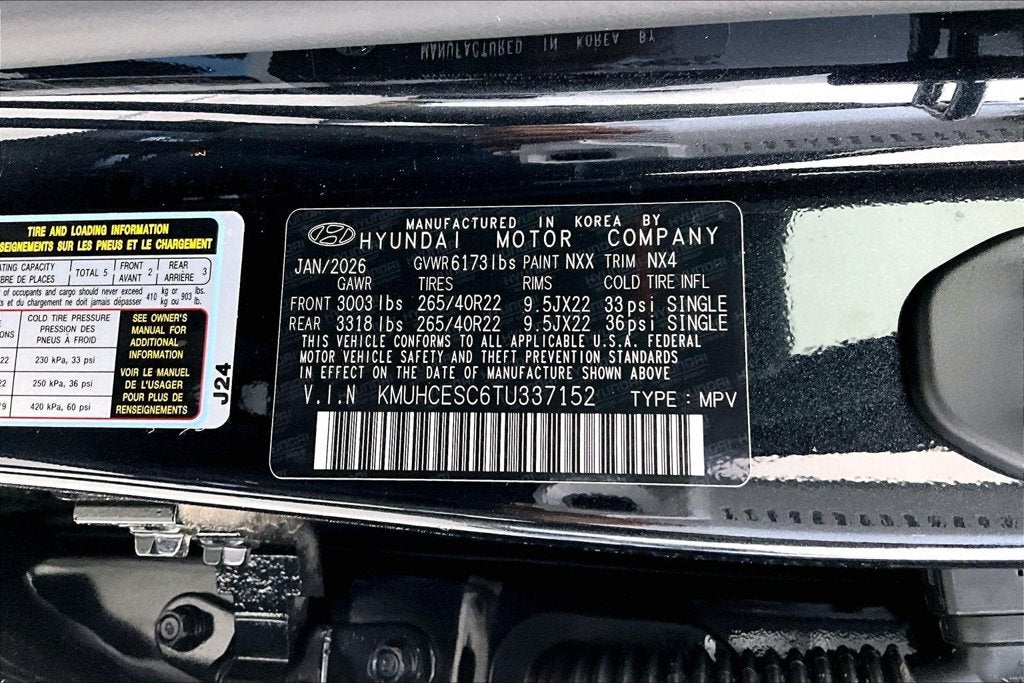 2026 Genesis GV80 2.5T PRESTIGE BLACK