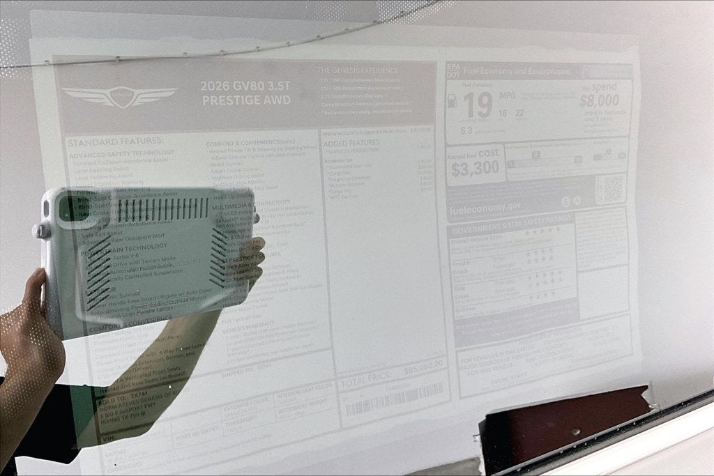2026 Genesis GV80 3.5T PRESTIGE